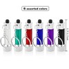Honoson 30 Pieces Mini Led Flashlight Keychain Portable 5 Bulb
