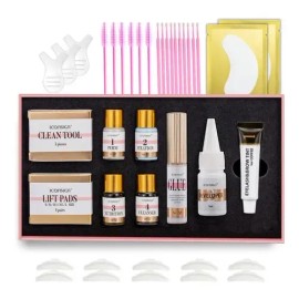 Kit Rizado Pestañas Lash Lifting Iconsign + Pigmento Permanente Negro