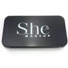 S he She Makeup 7 Piece Brush Set and Tin