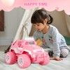 Weinsamkeit Remote Controlled Car Pink, 1:16 RC Car with LED