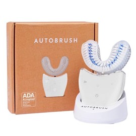 Autobrush Sonic Pro Cepillo de dientes eléctrico – Solo aceptado ADA ADA en forma de U, clínicamente probado hasta 5.1 veces mejor limpieza, 30 segund