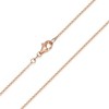 Materia KA-408 Women's Paw Pendant 925 Silver Rose Gold Plated