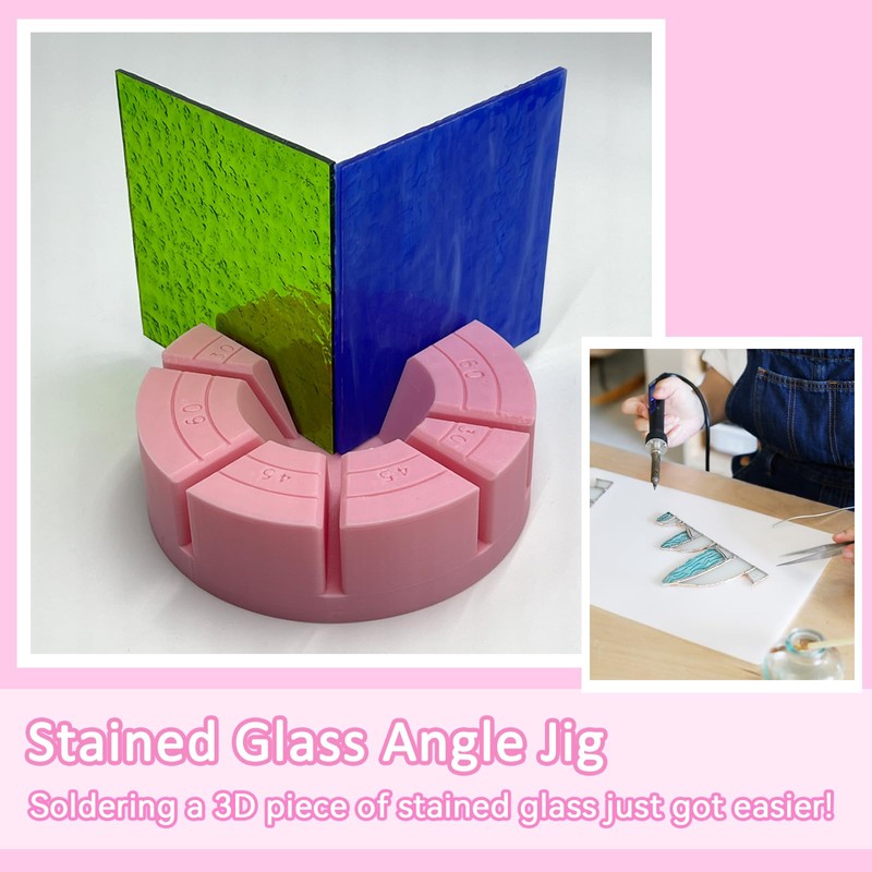 Stained Glass Multi-Angle Jig, Stained Glass Tools, Stained Glass Supplies,