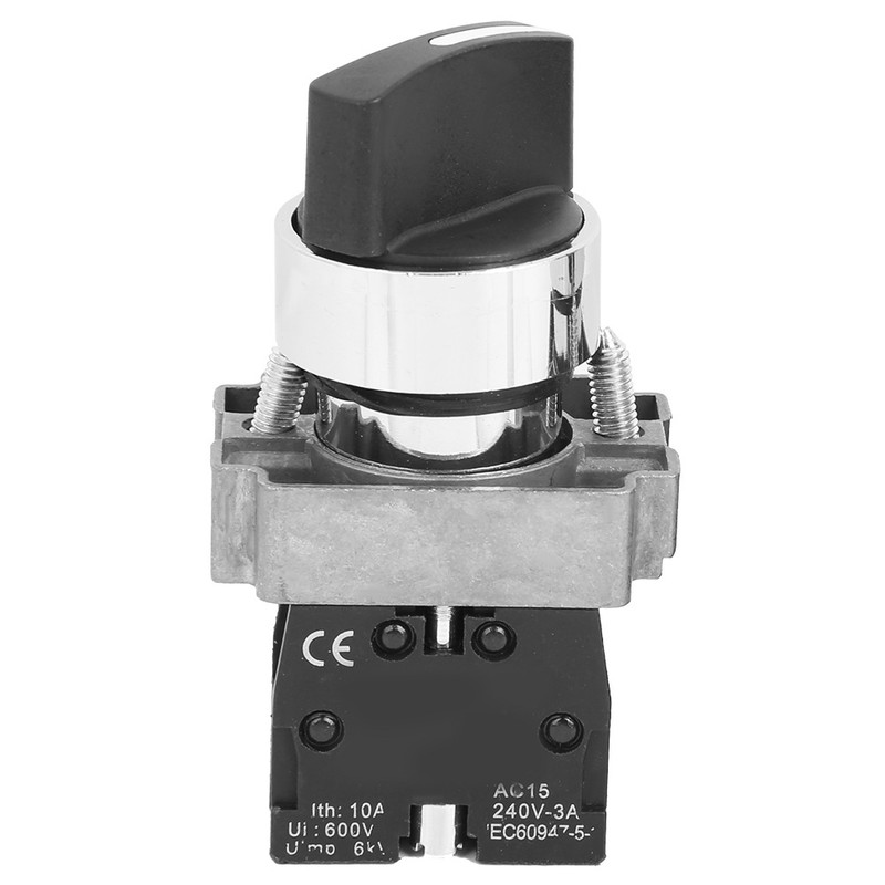 10Pcs BERM Button Switches Normally Closed Safety 2Level Knob Switch