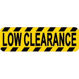 StickerTalk Low Clearance Vinyl Sticker, 10 inches by 3 inches
