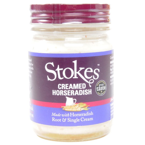 Stokes – Creamed Horseradish 220g - Pack of 2