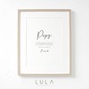 Lula Design POPS Love from Bump A4 or A5 PRINT,
