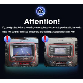 Unbranded CarPlay Radio Stereo GPS Android 13 For Kia Forte 2013 2014 2015 2016 2017 2018