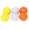 6Pcs Golf Balls Set 3 Colors Textured Surface Balls and