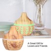 300ml Wood Grain Aroma Diffuser USB Air Purification Aromatherapy Humidifier