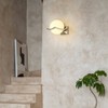 Ego Mall Novelty LED Wall Lamp Glass Ball Wall For