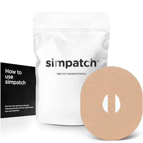 SIMPATCH Adhesive Tape for Dexcom G7 with Strap (25-Pack)