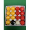 TGA Sports Billiard Balls Pool Ball Set (2-1/4 Inch Red