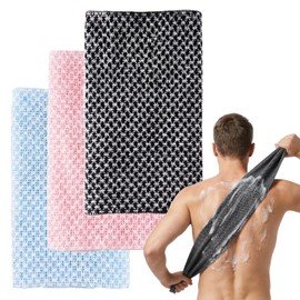 3PCS Japanese Exfoliating Shower Towel, Exfoliating Cloth