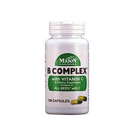 Mason Natural B Complex Plus Vitamin C 100 Tablets