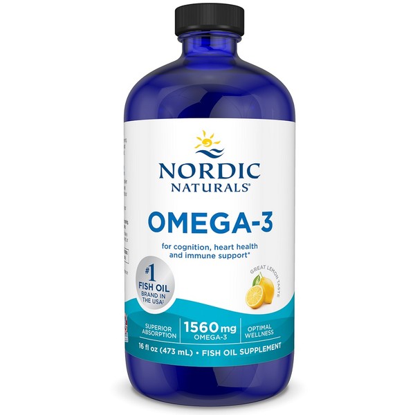 Nordic Naturals Omega-3 1560mg Liquid 473ml - Lemon