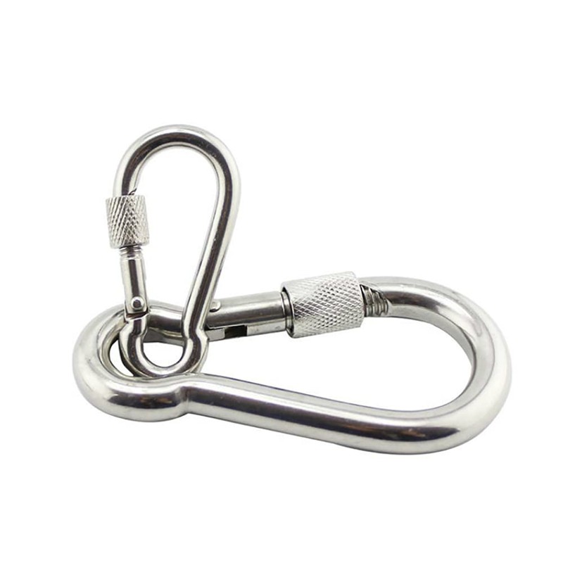 SYDARSYN Fire Brigade Carabiner Hook 12 x 140 mm Stainless