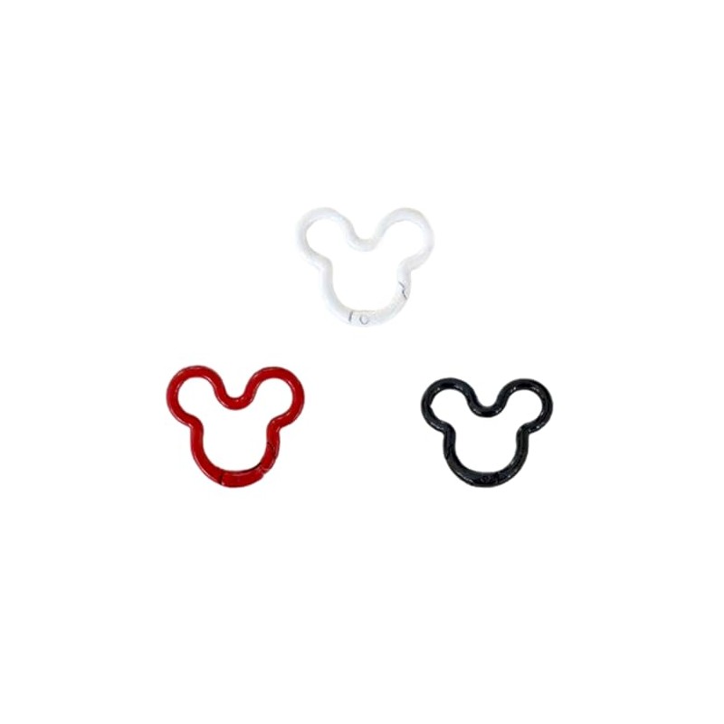 6 Pack Carabiner Ear Mouse Ring for Fish Extender DCL