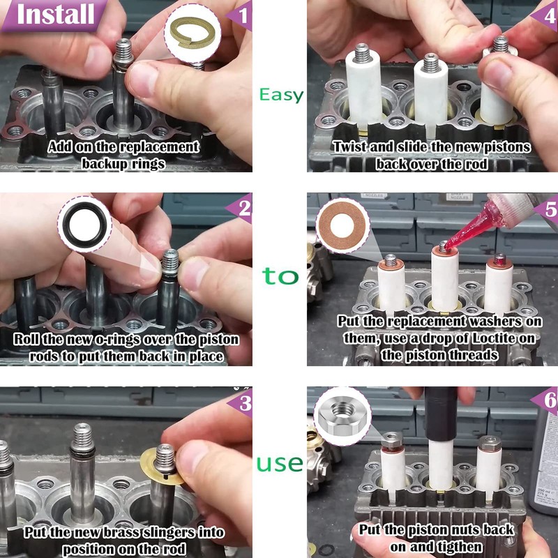 YMT AR2546 Pump Piston Kit Ceramic Plunger Repair Kit 18mm