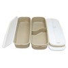 Bread Dribble Slim 2-Tier Lunch Box