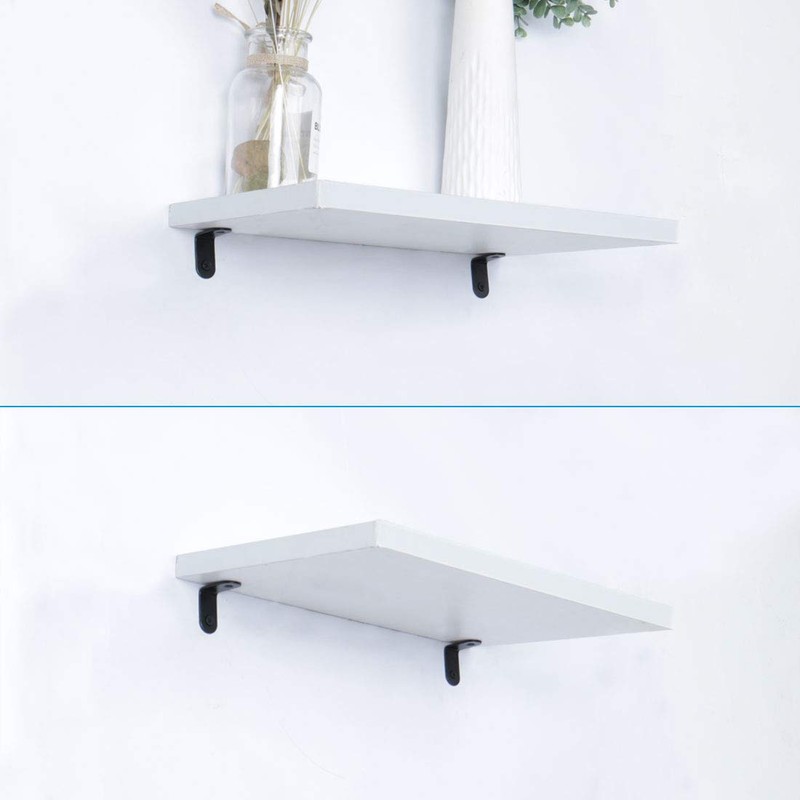 sourcing map 6 pcs. 90 Degree Shelf Bracket Angle Bracket