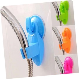 HOMSFOU Shower Chuck Holder Fixed Bracket Shower Head Seat Shower Head Bracket Fixing Seat Absorb Water