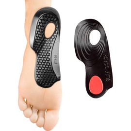 PEDIMEND O/X-Leg Orthopedic Insoles (2PAIR) - for Correcting O-Legs, Arch Collapse, Splayed Feet, etc. - Unisex - Foot Care (S: UK 3.5-5.5)