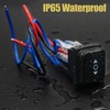 Taiss/Waterproof Momentary Polarity Reverse Switch DC 12V 10A Motor Control