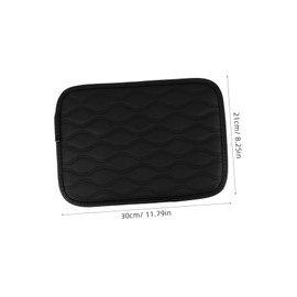 Mikinona Car Armrest Box Pad Center Console Lid Replacement Comfortable Fit Easy Install Universal