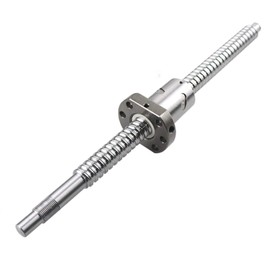 CNCYEAH SFU1605 Ball Screw 350 mm, Rolled Ball Screw Backlash-Free Ball Screw without Side End Supports for CNC 3D Printer Z Axis Silver