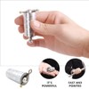 HEALLILY 2pcs Pocket Wand Metal Retractable Magic Wand Stage Props