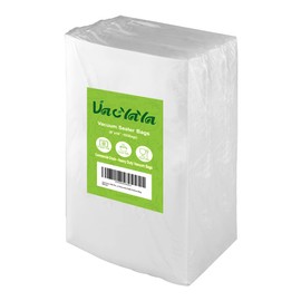 VacYaYa 100 Pint 6 x 10 Inch Freezer Food Vacuum Sealer Storage Bags Size,Vac Seal a Meal Bags with BPA Free and Heavy Duty Sous Vide Vaccume Safe PreCut Bag
