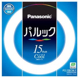 Panasonic FCL15ECWF Circular Fluorescent Light Bulb (FCL) Park, 15W Shape, G10q, Cool Color