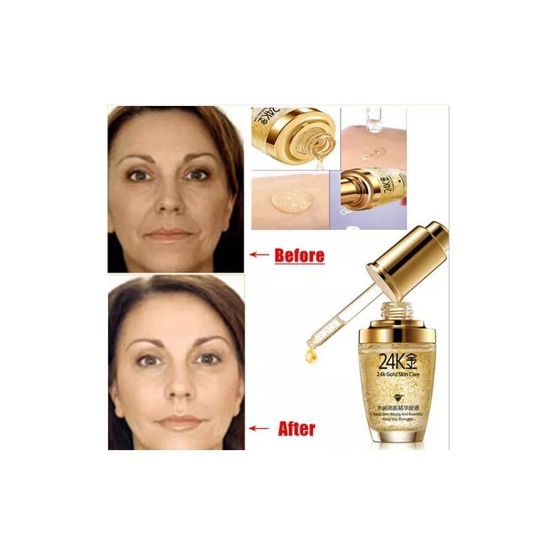 Universo en Linea Kit Bioaqua 24k Gold Colageno 2pz Arrugas
