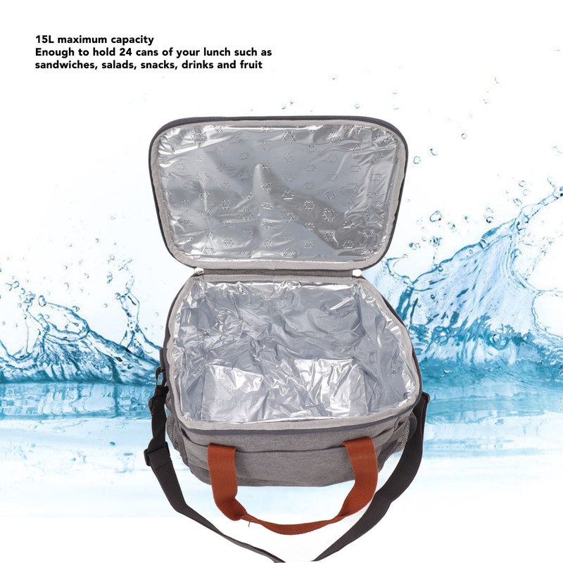 Large Lunch Bag Thickening Waterproof Heat Insulation Leakproof Freezable Cooler