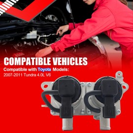 SMMS 25710-31012 Secondary Air Injection Check Valve Fits for Toyota Tundra for Sequoia Lexus 4.0L V6 Engine 2007-2011, Replaces OE 25710-31010 25710-31011