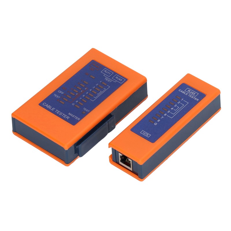 Network Cable Tester Continuity Checking Split Type Multifunctional ABS Cable