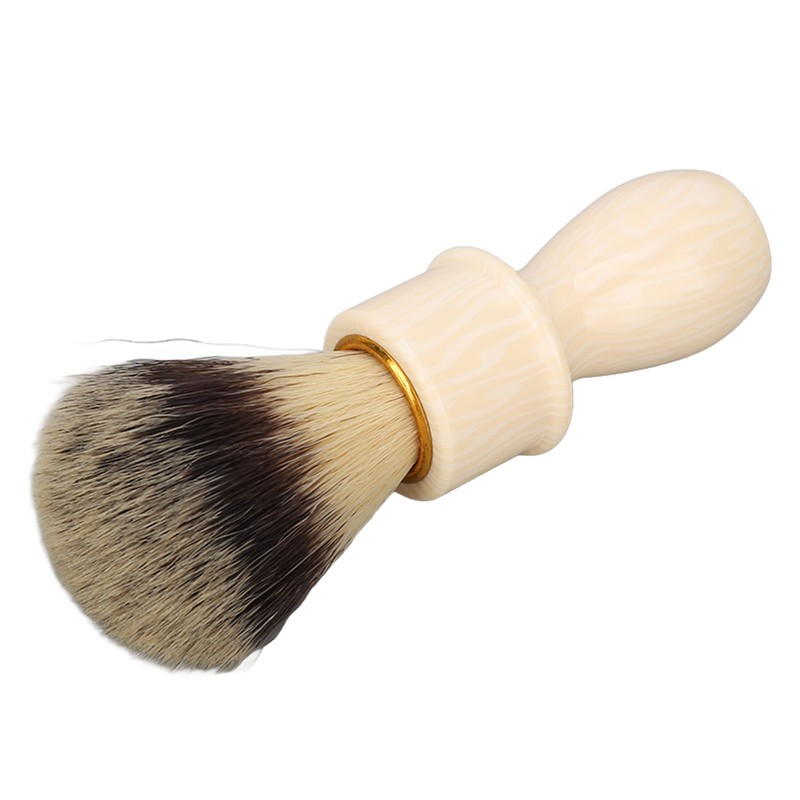 Men Shaving Brush Home Hair Salon Ergonomic Resin Handle Soft