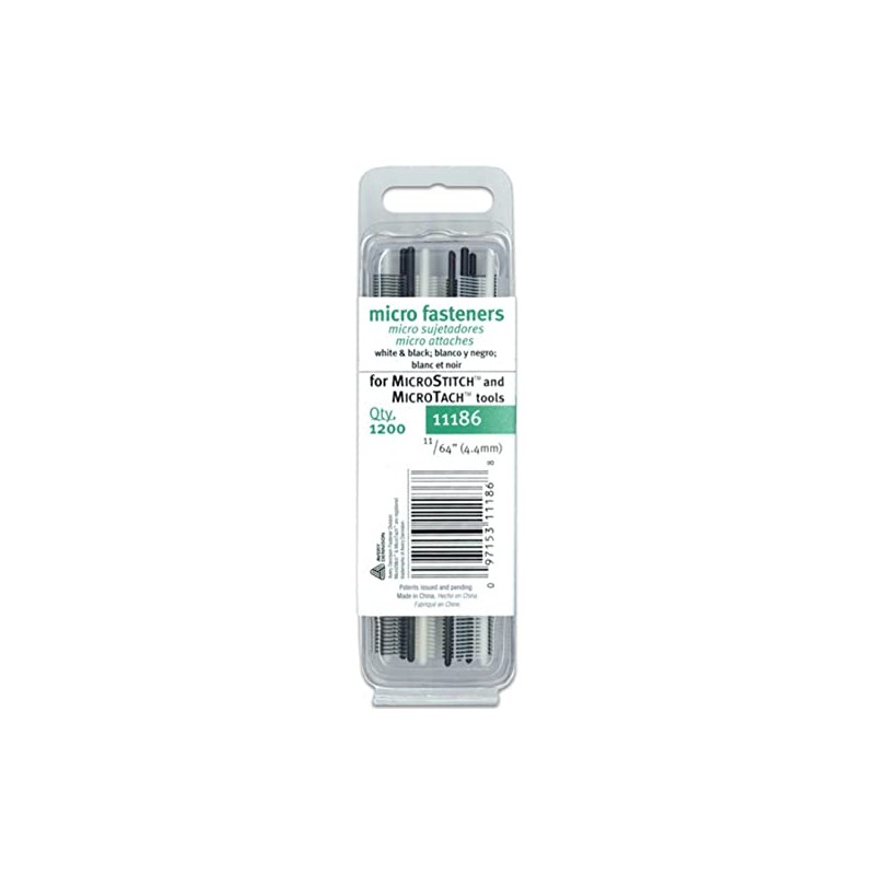 MicroStitch - Micro Stitch Fastener Refills (Black & White)