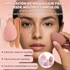 Brochas para Maquillaje con Bolsa 41pcs,Set de Brochas para Maquillaje
