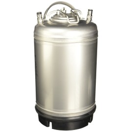 Varies - AMCYL CKN3-SH 3 gal Keg New Ball Lock Beer, Soda or Tea, Silver
