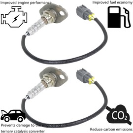 Dropwater 1 Pair Upper and Lower O2 Sensor Replacement for Toyota 1996 19997 1998 4Runner,1995-1999 Tacoma,Replaces#234-4162 234-4153,Set of 2pcs