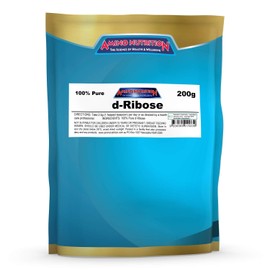 Amino Nutrition 100% Pure d-Ribose Powder 200g Unflavoured