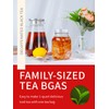 TeeLux Decaf Black Iced Tea, Decaffeinated Black Tea Bags, Family