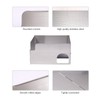 REDCAMP Folding Stove Windscreen, 4 Plates Stainless Steel Camping Stove