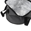 Round Insulated Bag 11x7in Oxford Cloth Casserole Carrier Reusable Cooler