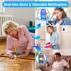 DAYTECH Wireless Caregiver Pager Emergency Button for Seniors WiFi Smart