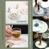 EXDUCT Sealing Stamp Plate Coaster Sealing Wax Sealing Tool Sealing
