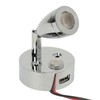 DC 10‑30V RV Reading Lamp Touch Control Adjustable Brightness Interior