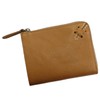 LIME L8202 Compact Wallet, Genuine Leather, Women's, Men's, Card, L-Shaped